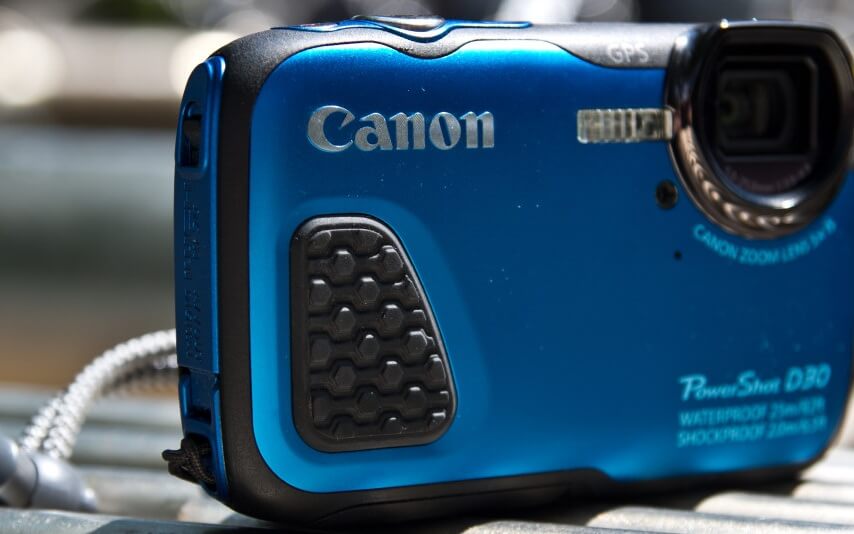 canon powershot d30 underwater photography camera