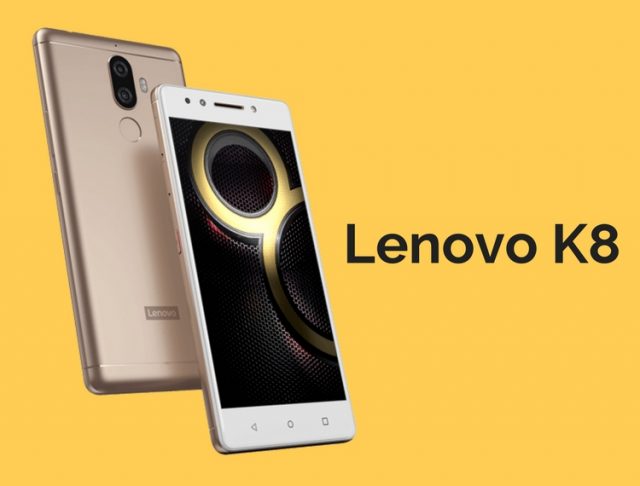 Lenovo K8 Smartphone review, features, specs, price