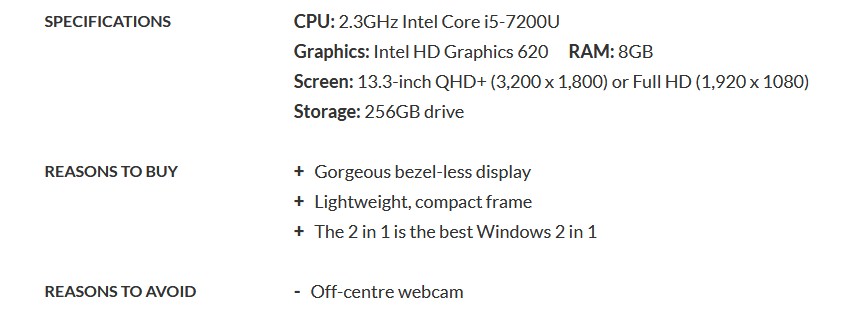 Dell XPS 13 and XPS 2 in 1