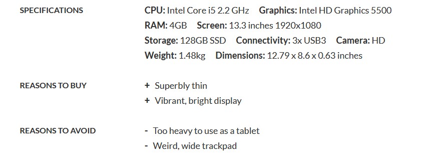 HP Spectre X360