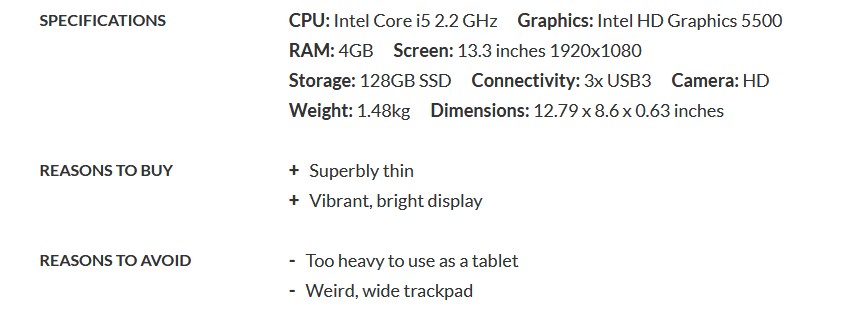 HP Spectre X360