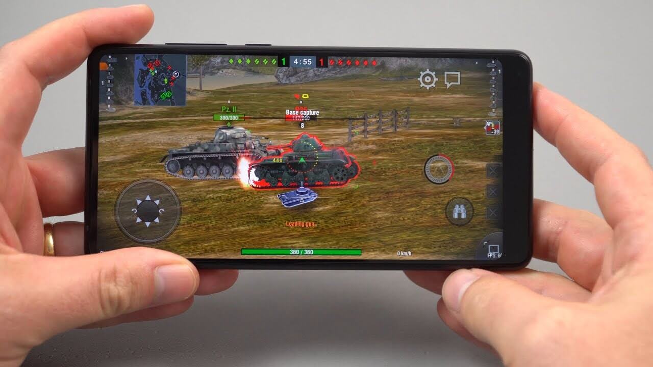 mi mix 2s gaming phone