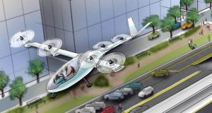Flying Uber Taxi