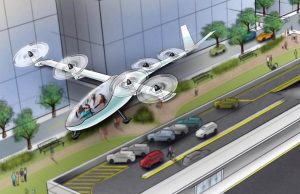 Flying Uber Taxi