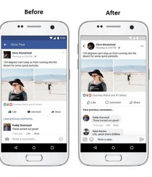 Facebook & Instagram Roll Out New App Interfaces Facebook's new user interface