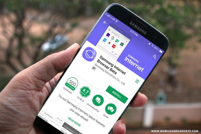 samsung internet browser for android