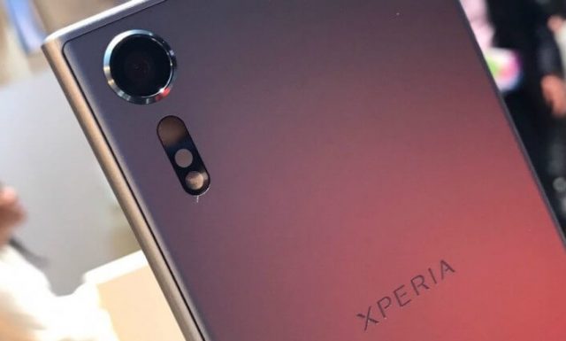 Sony Xperia XZ1 with 3D image feature