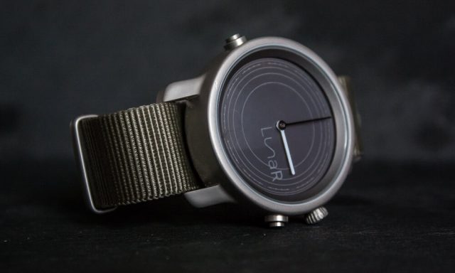 LunaR Solar Powered Smartwatch