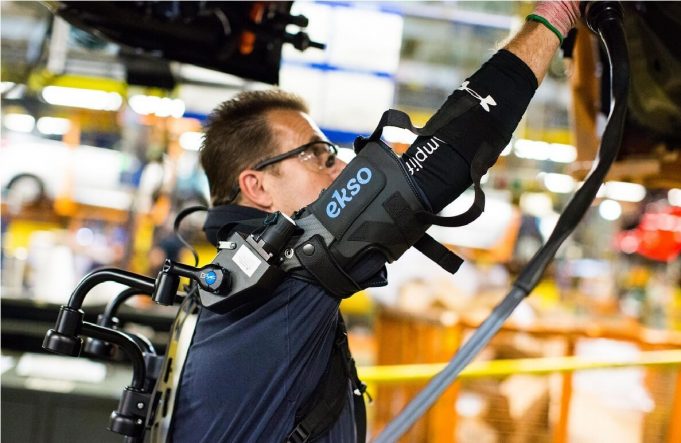 Ford Partners with Ekso Bionics for Producing Exoskeleton for Workers Ford Partners with Ekso Bionics for Producing Exoskeleton