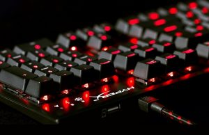 HyperX Alloy FPS gaming keyboard