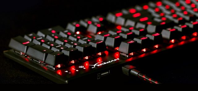 HyperX Alloy FPS gaming keyboard