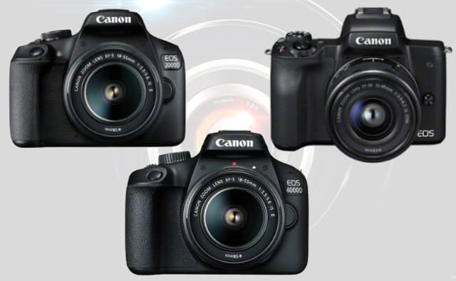 Canon three New Cameras