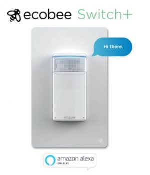 Ecobee’s New Voice-Powered Light Switch Is the Next Step Towards Whole-Home Alexa ecobee switch+ for alexa