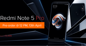 Xiaomi Announces the Pre-order of Redmi Note 5 Pro