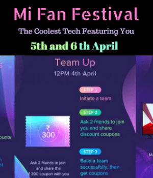 Get discounts and amazing offers in Blink of an Eye on Mi MIX 2, and More in Xiaomi Live Mi Fan Festival 2018 mi fan festival 2018