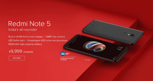 Redmi Note 5 Now on Open Sale via Flipkart and mi.com