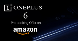 OnePlus 6 Pre-booking Offer on Amazon