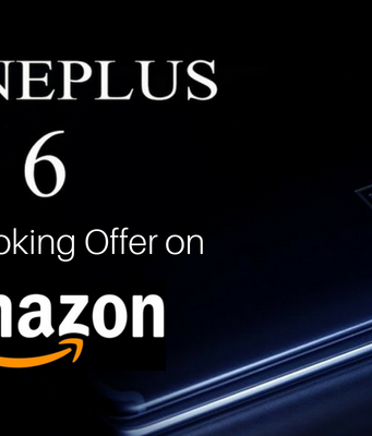OnePlus 6 Pre-booking Offer on Amazon