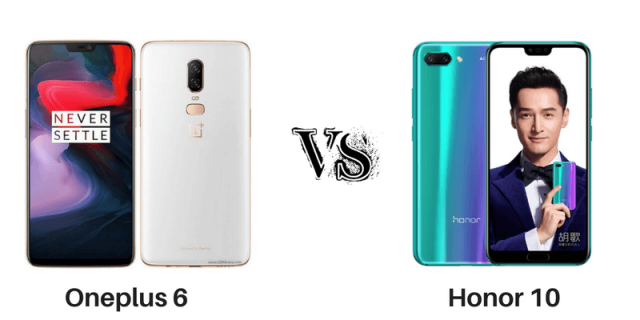 Oneplus 6 vs honor 10