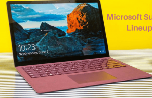 Microsoft Surface Lineup 2018