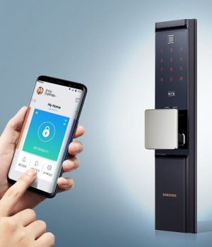 Samsung Introduces First IoT-enabled Smart Door Lock Samsung Smart Door Lock