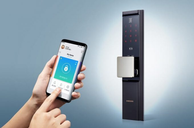 Samsung Introduces First IoT-enabled Smart Door Lock Samsung Smart Door Lock