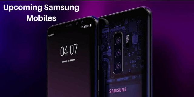 upcoming Samsung mobile phones