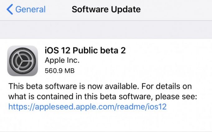 iOS 12 Public Beta 2 is Now Available For Testing iOS 12 Public Beta 2