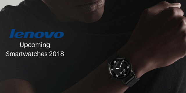 Lenovo upcoming smartwatches