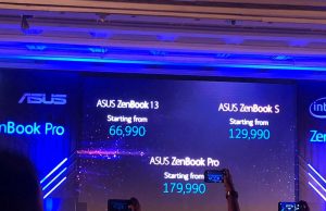 Asus Launches Three New ZenBooks Starting at Rs. 66990