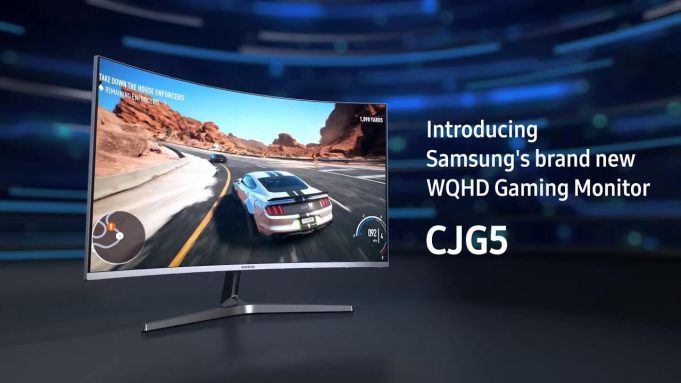 Samsung Introduces Samsung CJG5 WQHD Curved Gaming Monitor Samsung CJG5 WQHD