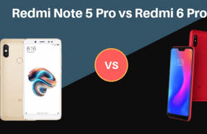 Redmi Note 5 Pro vs Redmi 6 Pro