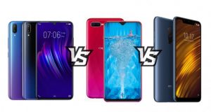 Vivo V11 Pro vs Oppo F9 Pro vs Xiaomi Poco F1