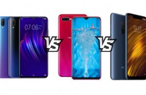 Vivo V11 Pro vs Oppo F9 Pro vs Xiaomi Poco F1