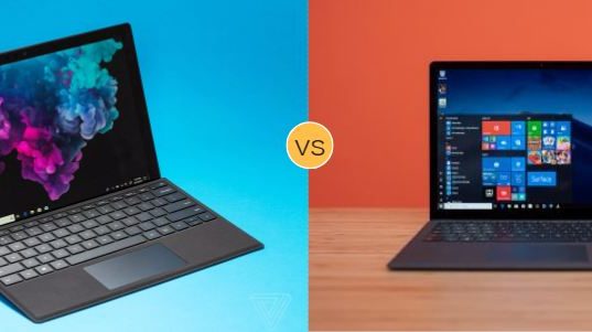 Surface Laptop 2 vs. Surface Pro 6