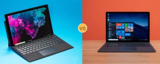 Surface Laptop 2 vs. Surface Pro 6