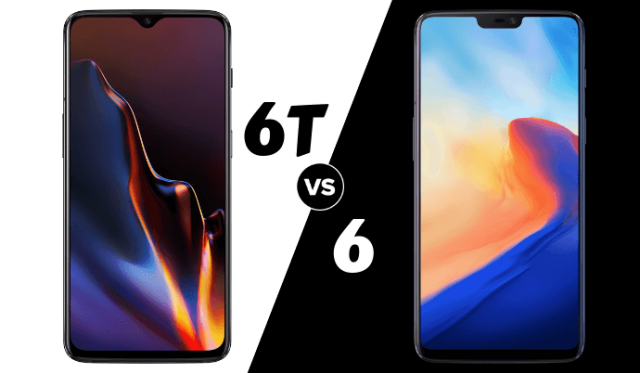 oneplus 6t vs oneplus 6